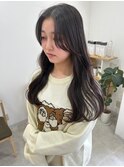 流れる顔まわりカット