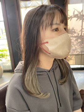ファスナー(fustener) inner charcoal