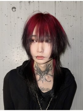 キイ 原宿 表参道(K.e.y) ルーツカラー/デザインカラー/シャギーカット/レイヤーカット