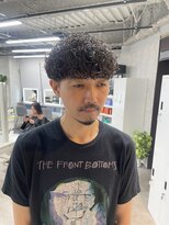 リミットバイアフィナー 大宮店(limit by Afinar) アンニュイ シャドウパーマ メンズ ツーブロ