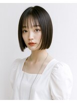 アッシュ 二子玉川店(Ash)&nbsp;20代の方へ重くならない黒髪タッセルボブ