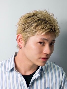 ヒロギンザバーバーショップ 新宿店(HIRO GINZA BARBER SHOP) スパイキーショート/ハイトーン/短髪