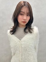 アッシュ 中野店(Ash)&nbsp;イメチェン/似合わせカット/フルバング／レッドブラウン/中野