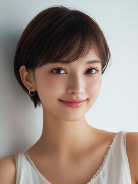 サロンドアイ(salon de i) フェミニンショート × 小顔カット