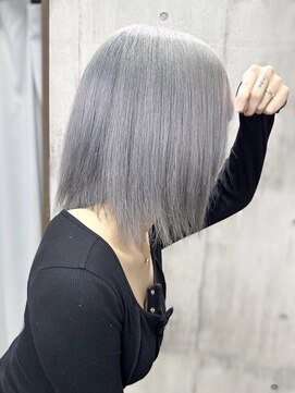 ダンク(DUNK) シルバーアッシュ/ハイトーンショート