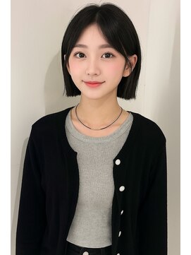 アガペー(Agape) 【韓国風】黒髪ボブ
