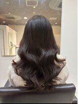 カリテス(XARITES) くびれレイヤー×コテ巻き風パーマ