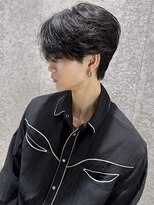 グロー オオミヤ アネックス 大宮(GLROW OMIYA ANNEX) ◆ センターパート大宮メンズ縮毛矯正ダウンパーマ