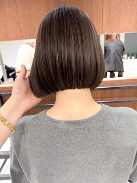 ジル ブラン 福岡(JIL BLAN) ボブ/ショート/レイヤーカット/顔まわり/白髪ぼかし/ハイライト