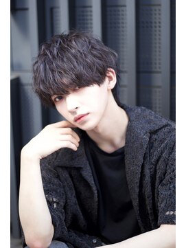 ヴェイン 渋谷(vain) 渋谷メンズ波巻きカットパーマ最旬ニュアンスk