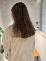 アンド グラフ(& Graph.)&nbsp;透明感カラーダブルカラーオリーブベージュ