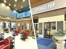 オレンジポップ 検見川浜南口店(ORANGE POP)の雰囲気（店内＆外観です♪落ち着いた店内でゆったりとお過ごしください！）
