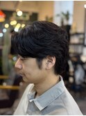 フェザーパーマ／メンズパーマ