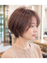 ヘアアンドメイク アース 入間店(HAIR&MAKE EARTH) ピンクブラウンショート