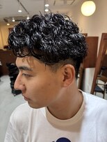 アンド グラフ(& Graph.) フェザーパーマワンカールニュアンスパーマメンズパーマ