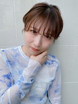 レジュアル(RESSUAL) 大人可愛いナチュラルショート ココアブラウン