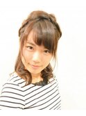 ~muse塩釜口~ハーフアップアレンジ ｂｙ高瀬