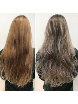 アライブ ハラジュク(ALIVE harajuku) 【ALIVE原宿】バレイヤージュセミウェットグラデーションカラー