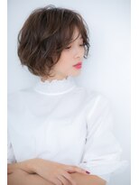 カバーヘア ブリス 北浦和(COVER HAIR bliss)&nbsp;くせ毛風カール小顔アシンメトリー大人ボブZ北浦和20代30代40代!