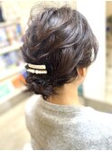 ヘアセット　ボブアレンジ