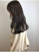 艶髪ロング × アッシュグレー