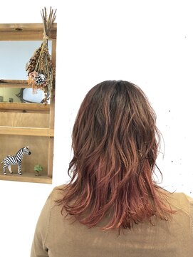 ボスコ 下北沢店(bosco) ピンクグラデーションカラー【gocci】