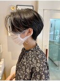 乾かして決まるハンサムマッシュ