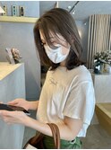 【mii】ハイライトグレージュカラー