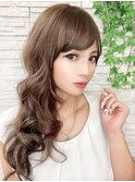 似合わせ栗色ロングウェーブ [蒲田デザイナーズファクトリー]