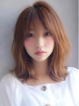 アグ ヘアー シーファ 石巻さくら町店(Agu hair sifa) 《Agu hair》ウザバング×アンニュイミディ