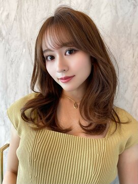 ルームバイシー 新宿(Loom. by Sea) くびれヘア/似合わせカット/アースカラー【Loom.林】