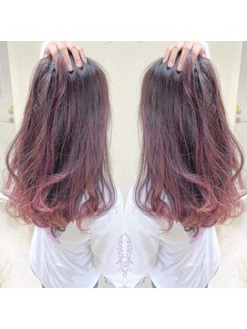 グランジュテ(grandjute) ピンクグラデーションカラー☆