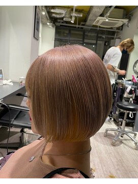 ルイス(L'wis) モテショート＋ハイトーン＋インナーカラー