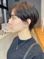 アルバム 渋谷パルコ(ALBUM)&nbsp;ダークショート_グレージュカラーボブウルフ_ba403192