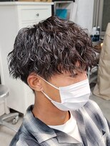 フィフス 原宿(fifth)&nbsp;ツイストスパイラルパーマツイストパーマツーブロックマッシュ