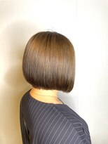 ブロッサム 東久留米店(Blossom)&nbsp;大人ガーリー チョコレート プリカール 小顔 丸みショートボブ