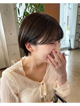 アチーブ ヘア デザイン(achieve hair design) くびれショートボブ襟足スッキリ大人キレイ20代30代40代
