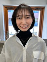 カレンアンドエクラート 大宮(KAREN&ECLART)&nbsp;◎ナチュラルボブ 地毛風カラー◎下田一輝