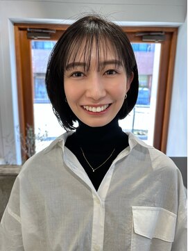 カレンアンドエクラート 大宮(KAREN&ECLART) ◎ナチュラルボブ 地毛風カラー◎下田一輝