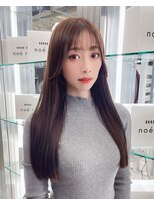 ノエロク 岐阜(noe rok)&nbsp;【ヘーゼルベージュ】韓国風レイヤースタイル５