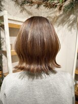 トリコ ショップアンドヘアサロン(tricot shop hair salon)&nbsp;外ハネくびれヘア/オリーブベージュ