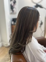 エイチ ヘア デザイン セカンド(h Hair Design 2nd.) ミルクティーハイライト