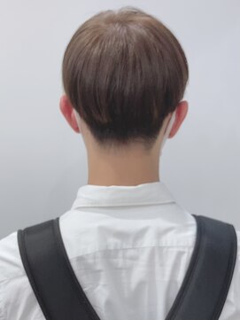 モリオフロムロンドン 松戸店(Morio from London) 【松戸 岩口】ナチュラルブラウンカラーマッシュショート