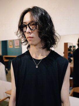 ヨー(Yoh-) 【メンズロング/阿部達哉】ロングパーマ/ロン毛/スパイラル