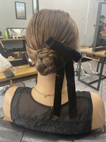 ウェイビー 桜木町店(WAVY)&nbsp;【WAVY hair set】シンプルシニヨン