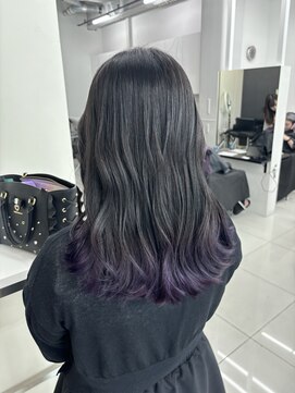 アライブ ハラジュク(ALIVE harajuku) 【ALIVE 夕貴】パープルグラデーションカラー