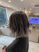 シャンティ 平岸店(Shanti) ○ハイライトカラー/コントラスト/ホワイトグレージュ○菅野裕太