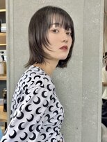 ロンド 表参道店(Lond)&nbsp;ウェーブミディアム似合わせカットメルティカラーボブ/表参道