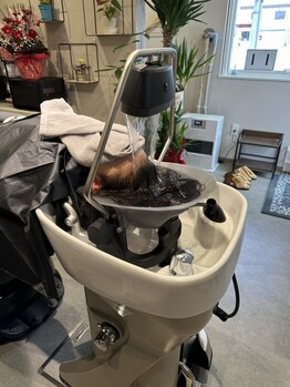 トルテュドメール海亀(Tortue de mer 海亀)の写真/小樽初導入♪頭浸浴でリラックス効果と頭皮・髪の汚れをリセットし頭皮環境から髪質改善でうる艶ヘアーに。