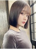 【MINX青山】ぷつっとボブスタイル